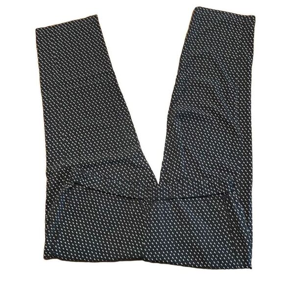 J. Jill black print breathable comfortable pants with pockets size L - Picture 3 of 9